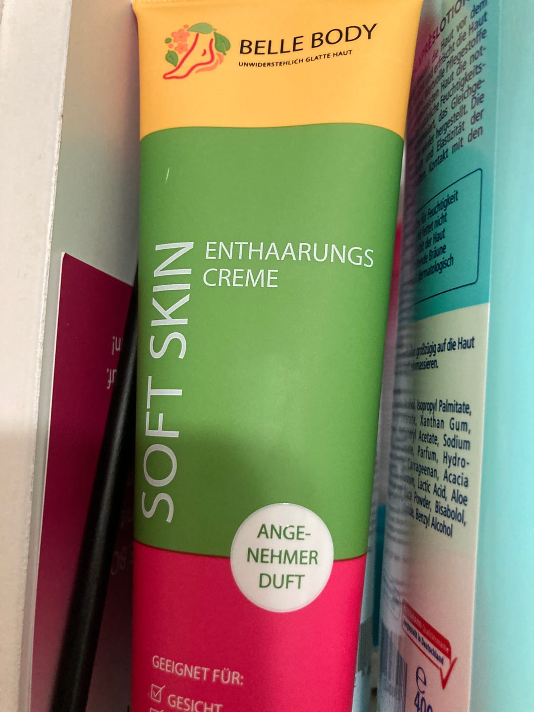 Customer photo review of Enthaarungscreme