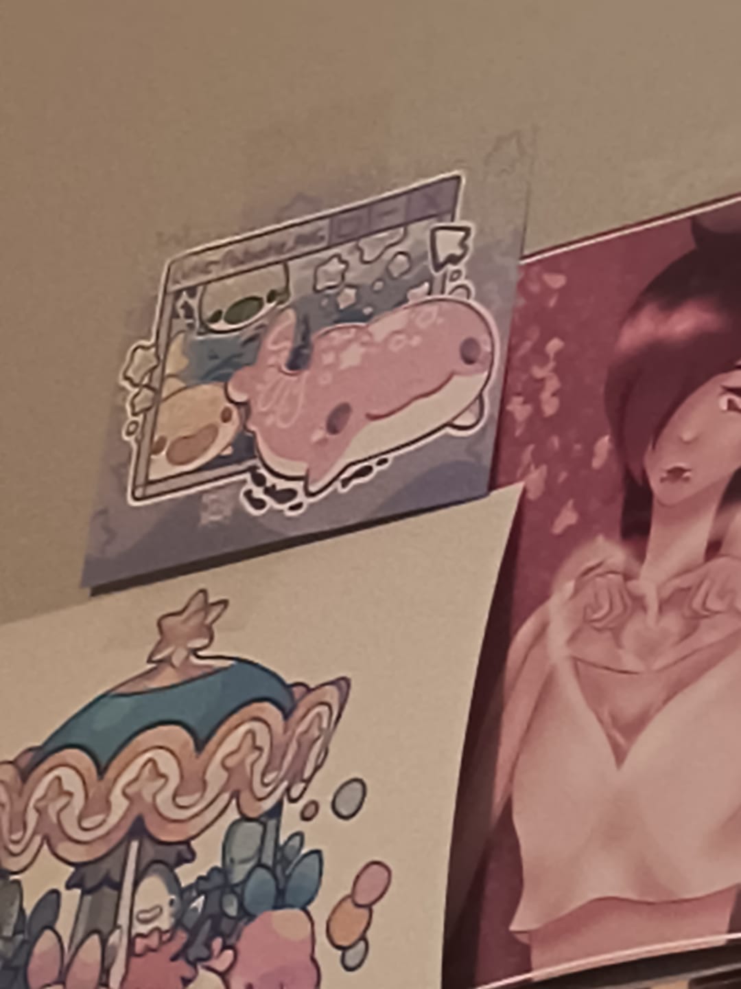 Customer photo review of Virtual Sea Pet Prints!
