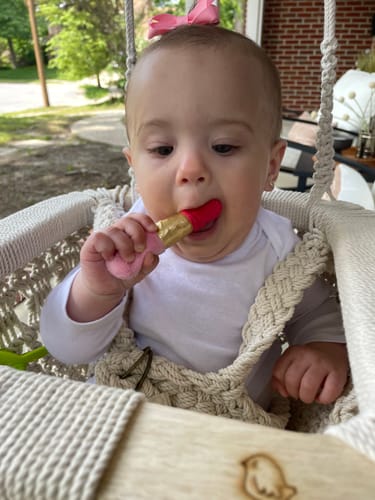 Customer photo review of Macrame Swing