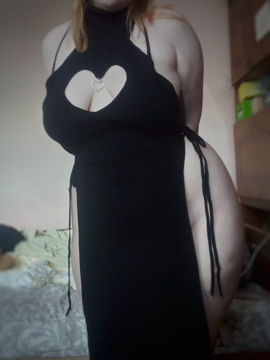 Customer photo review of Heart-Shaped Cheongsam KO59