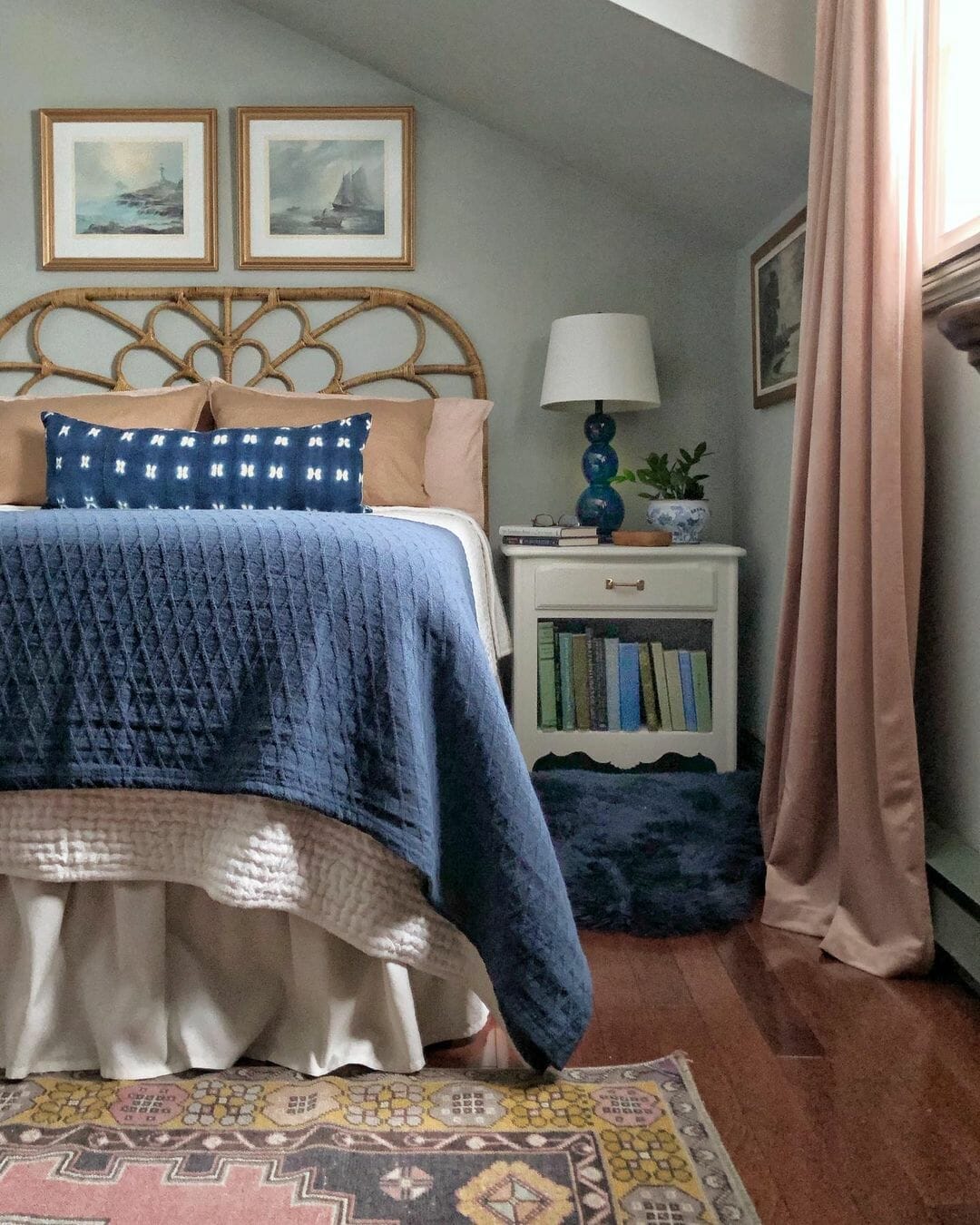 Customer photo review of Hussein 4 Layers OEKO Certified Soundproof Thermal 100% Blackout Anti-Dust Premium Custom Curtain