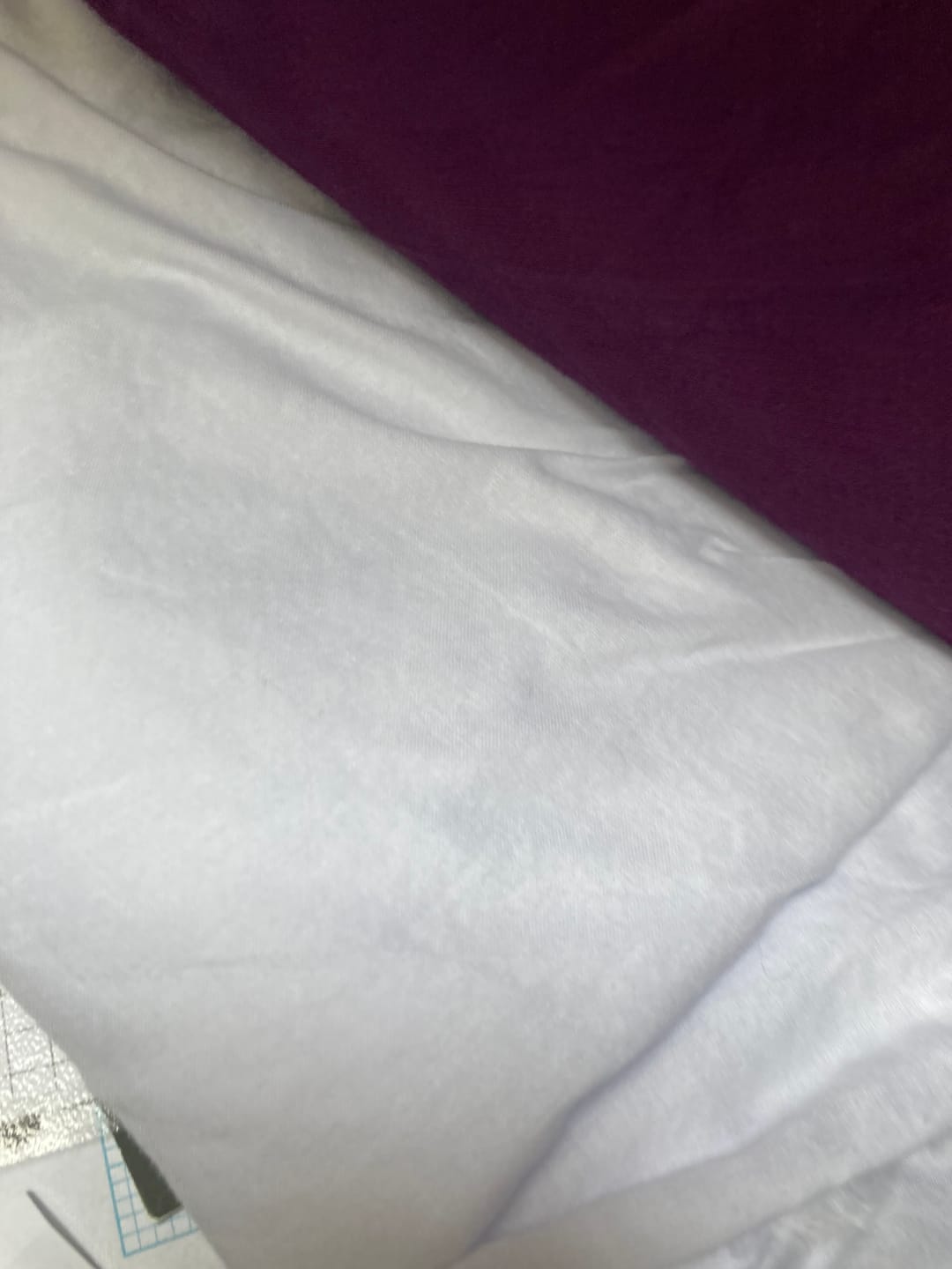 Customer photo review of Plain 100% Cotton Lawn Fabric