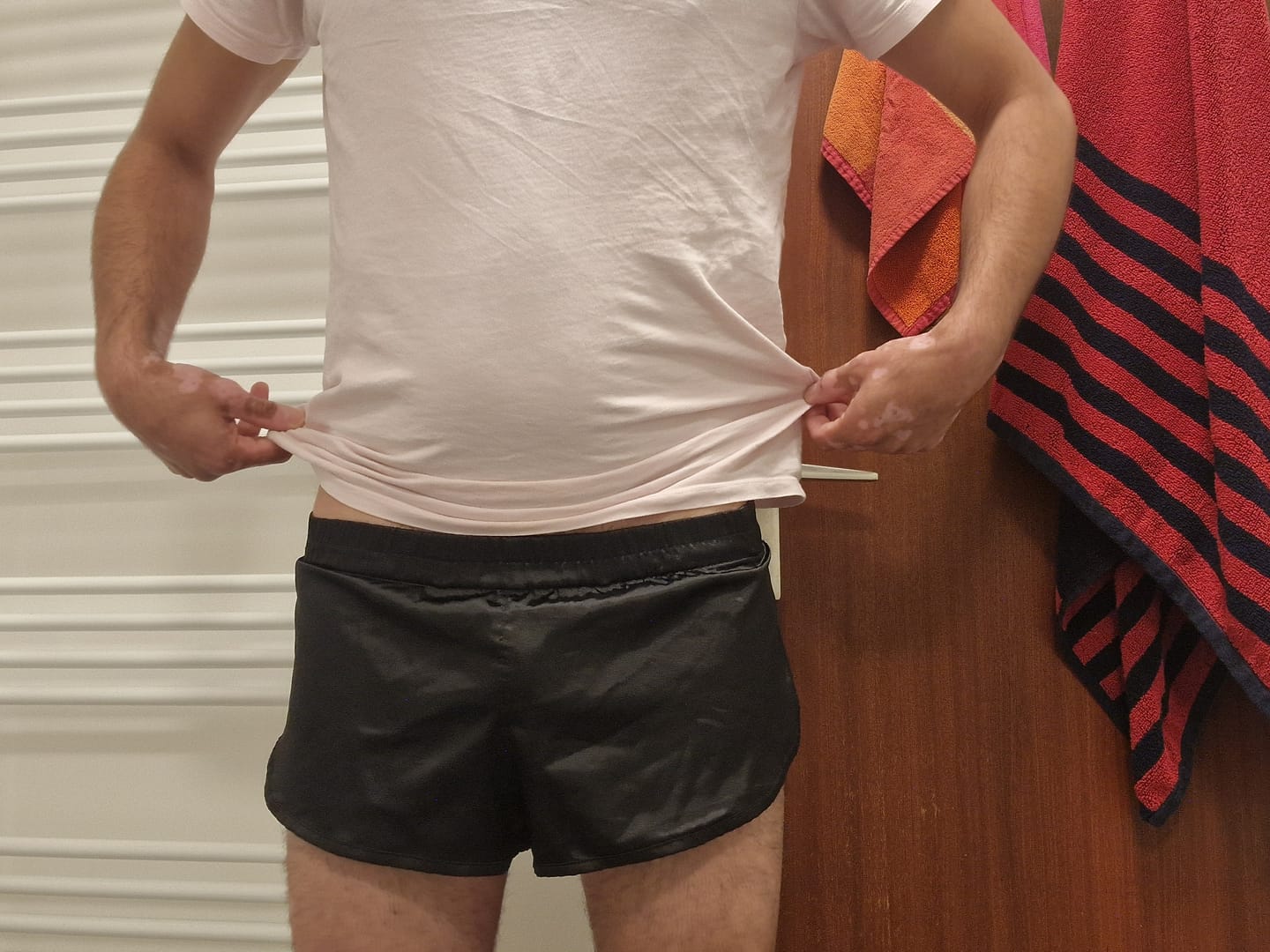Customer photo review of Men's Ruffle Split Antibacterial Lightweight Boxers Briefs