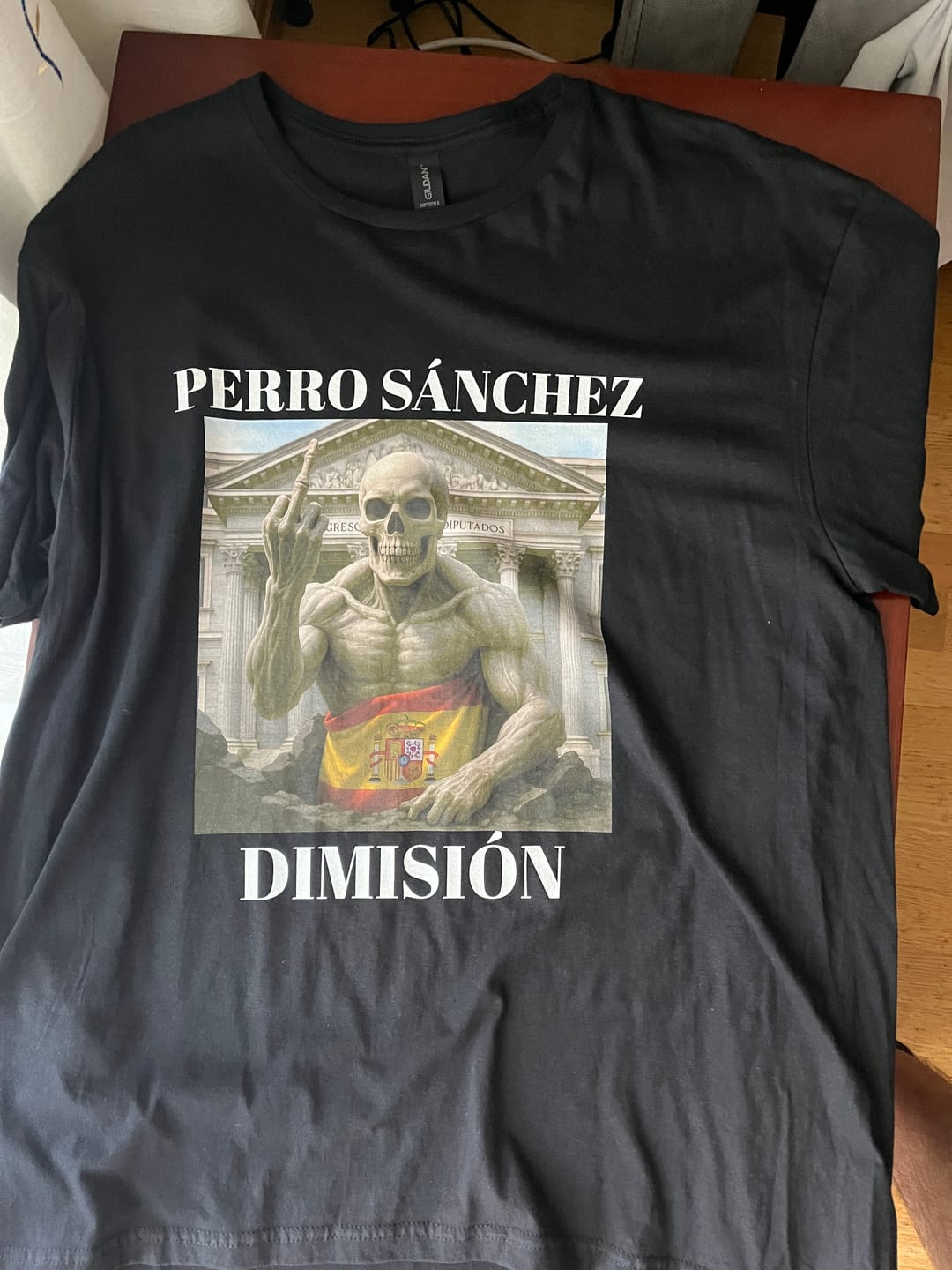 Customer photo review of Perro Sánchez camiseta (unidades limitadas)