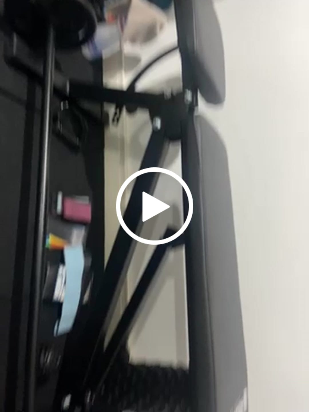 Customer video review of Banco de musculação 6x1 posições