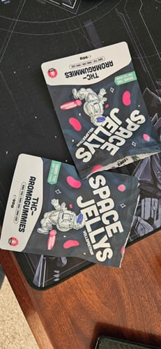 Customer photo review of THC Spacejellies Vollspektrum | 100mg THC | 20 Stk.