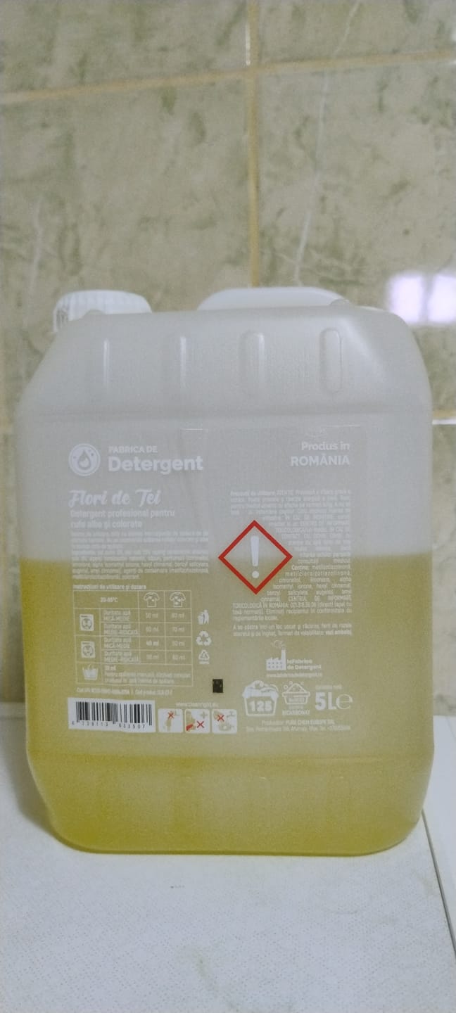 Customer photo review of Pachetul cu 3x Detergent Flori de Tei