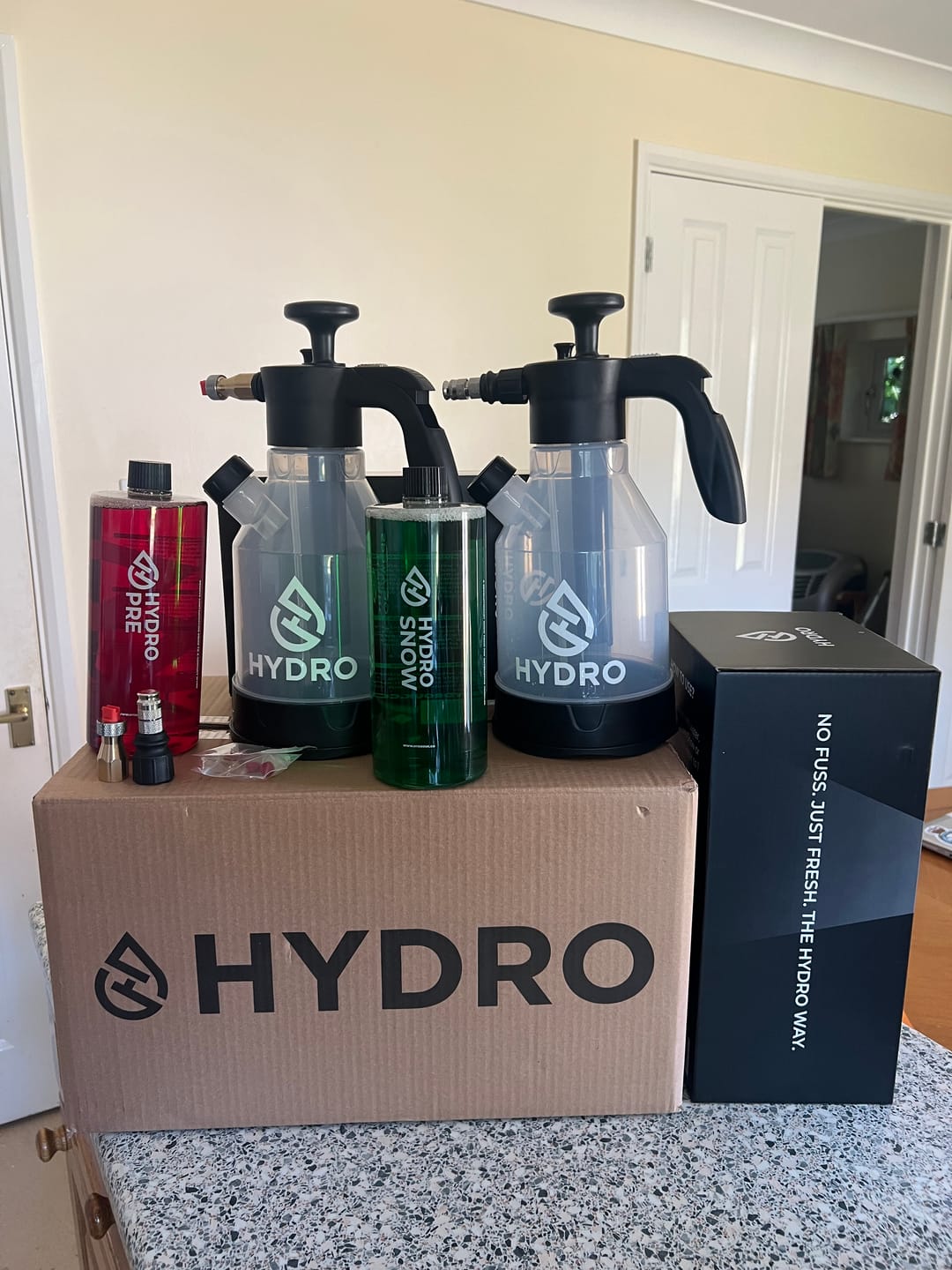 Customer photo review of Hydro Full Bundle