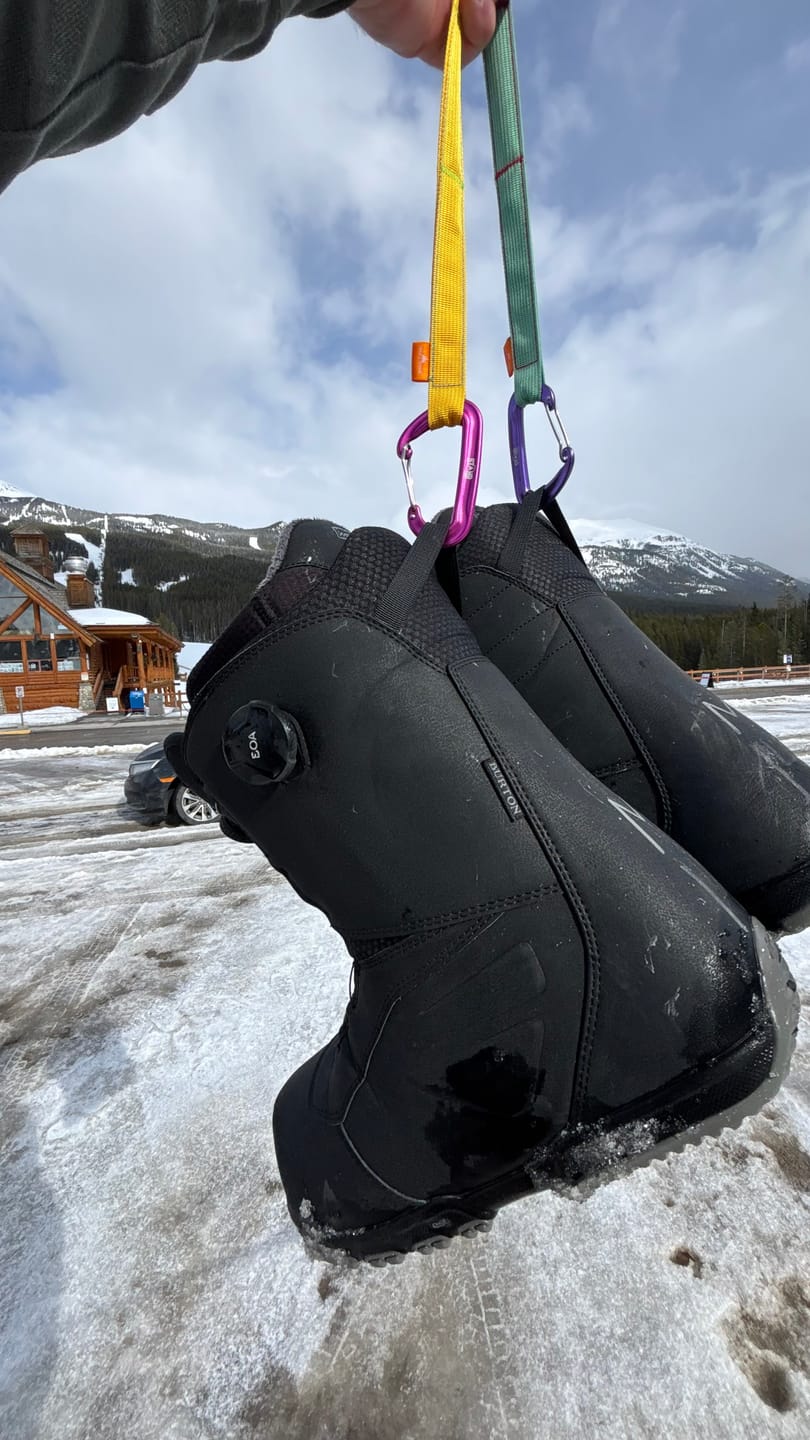Customer photo review of Trail Tether: Hiking-Rated Pacifier Clip and Multi-Use Strap