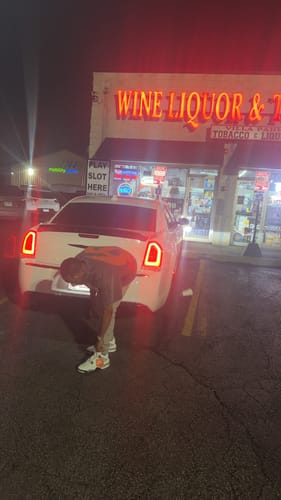 Customer photo review of Godspeed Sunset Blvd Tee Grey