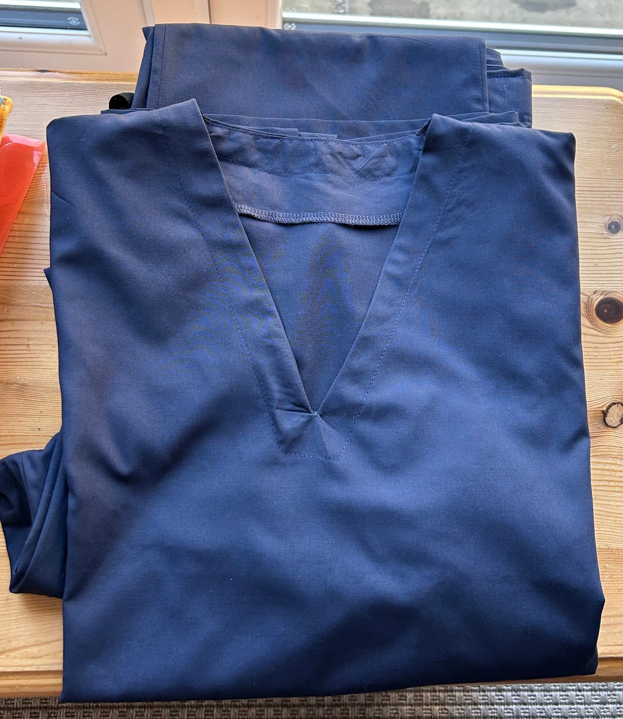 Customer photo review of Premium Plain Polycotton Fabric, 60° Washable, 45"- 20 Colours Available