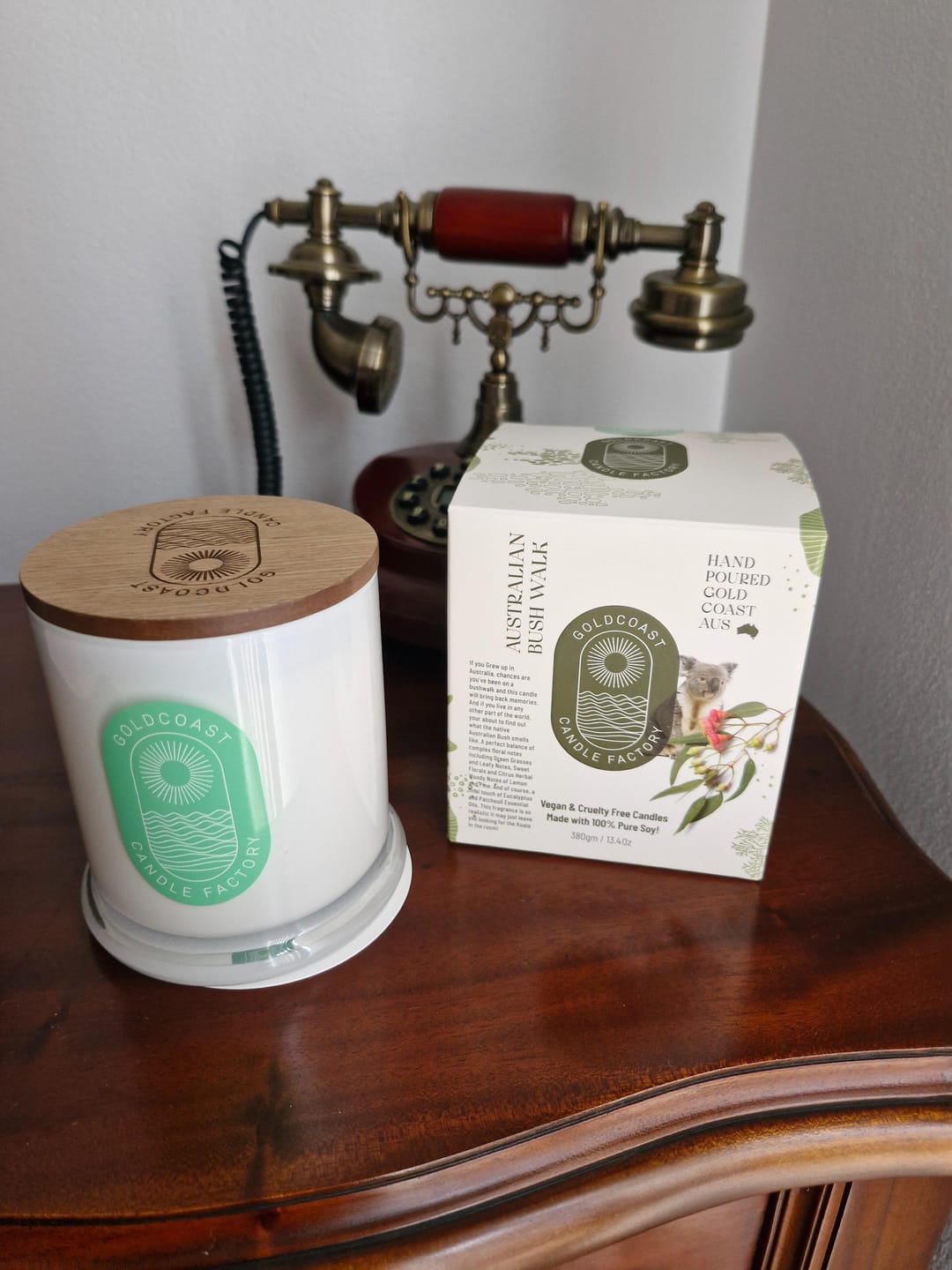 Customer photo review of Australian Bush Walk Candle 380g - Top Seller