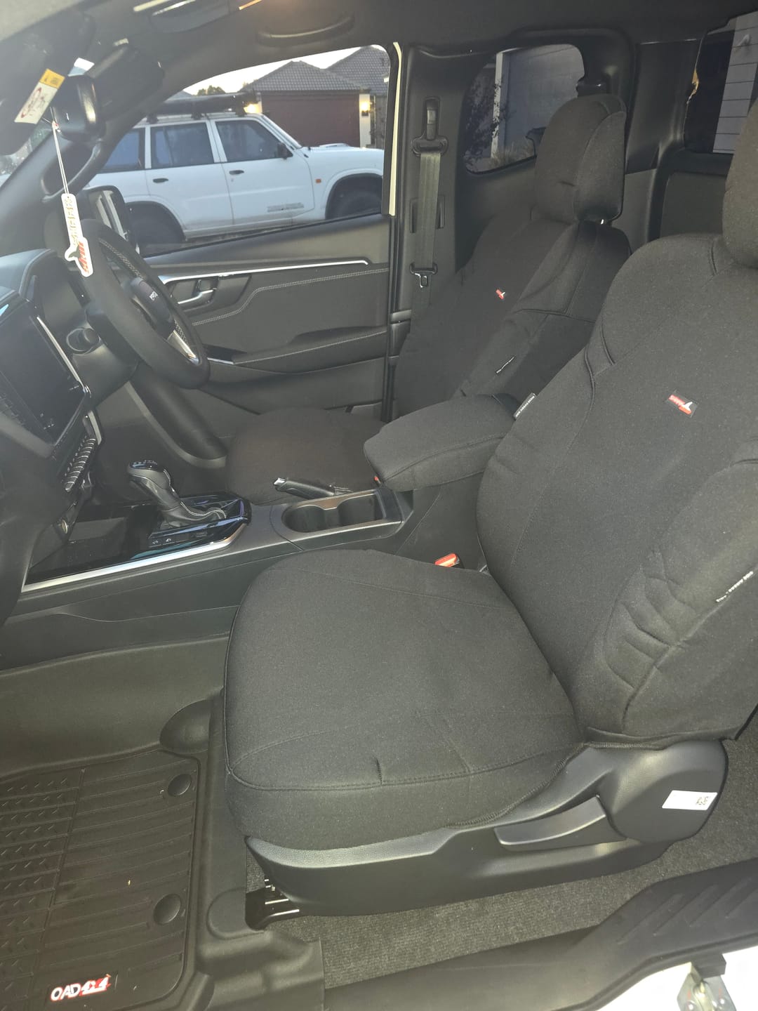 Customer photo review of Sharkskin Ocean Scent Car Air Freshener – Long-Lasting Freshness for Your Ride
