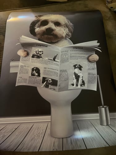 Customer photo review of Important meeting - Personalized poster