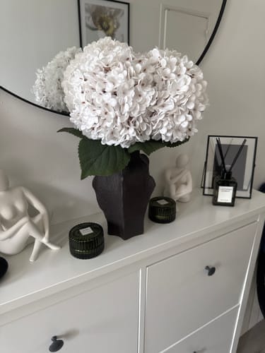 Customer photo review of Grote Zijden Hortensia - Wit
