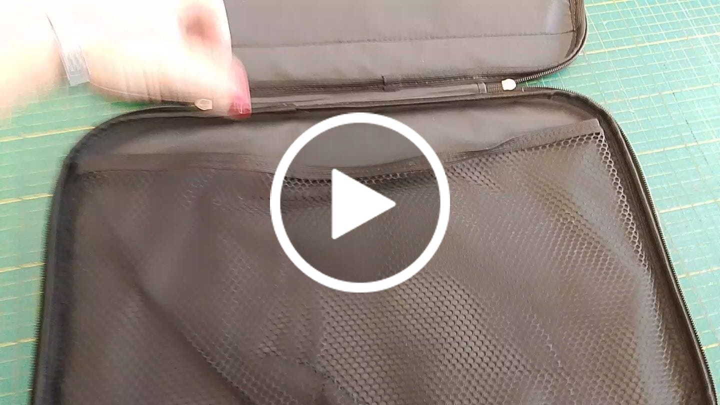 Customer video review of NYLON LINHO COR CINZA