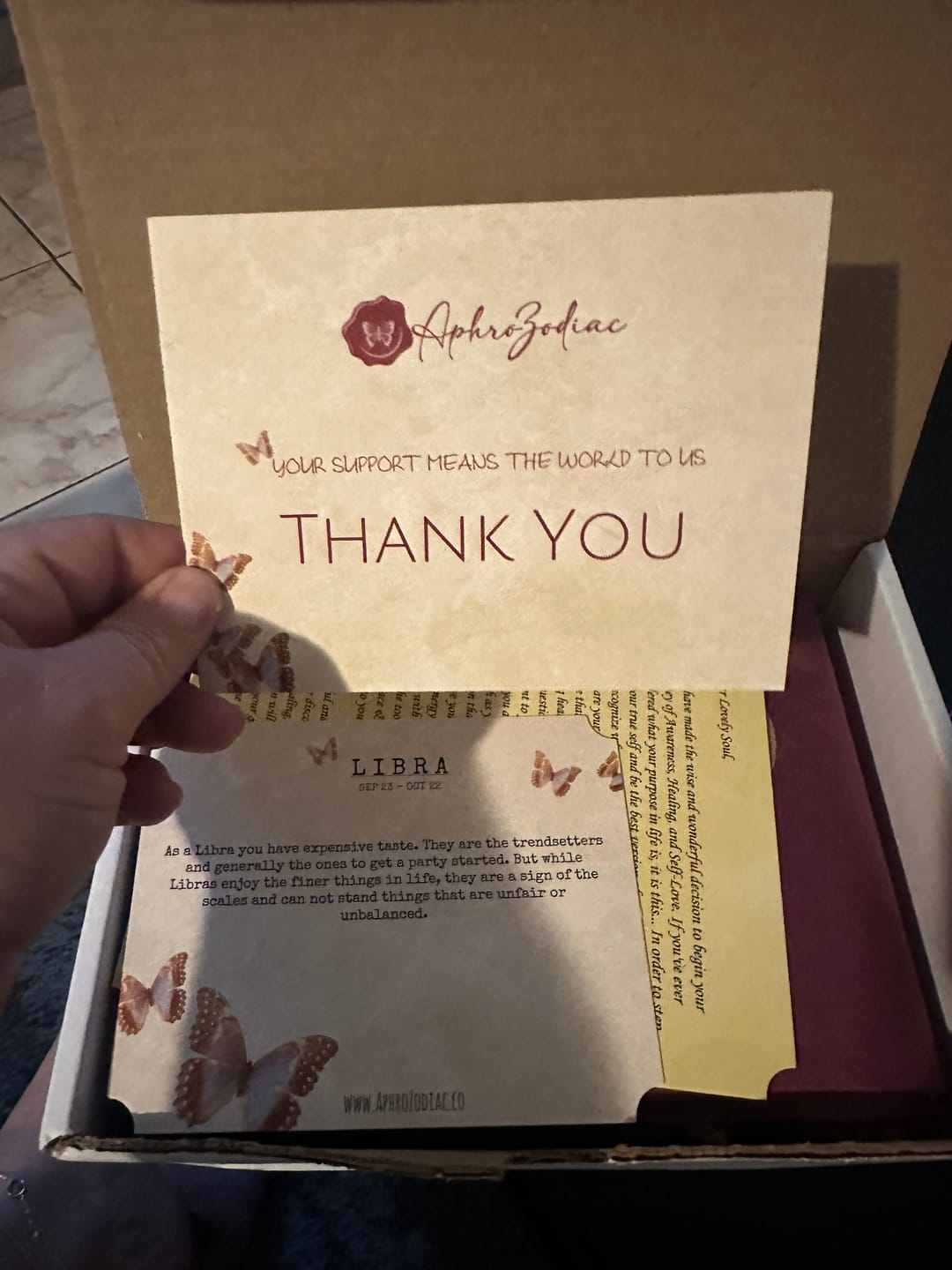 Customer photo review of Blessing Box