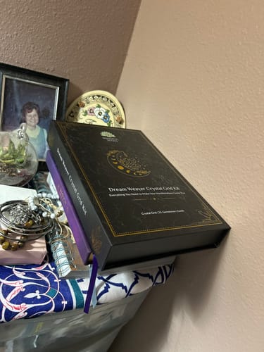 Customer photo review of Mystical Manifestation Crystal Grid Kit: Unlock the Power of Witchy Spells