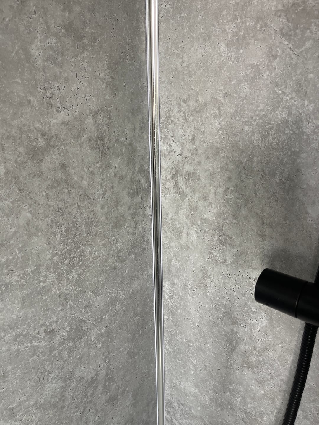 Customer photo review of 10mm Chrome Internal Corner Trim
