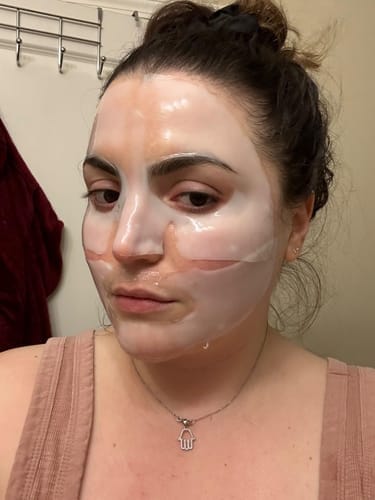 Customer photo review of Bio-Kollagen Gesichtsmaske
