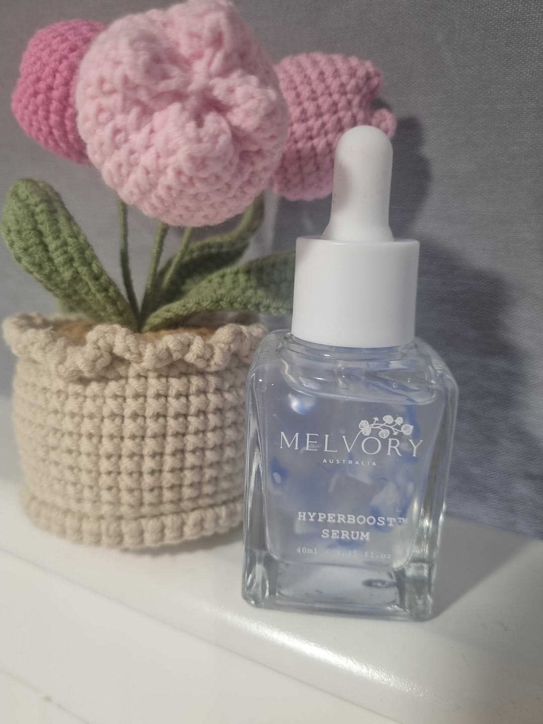 Customer photo review of Hyaluronic HyperBoost Serum