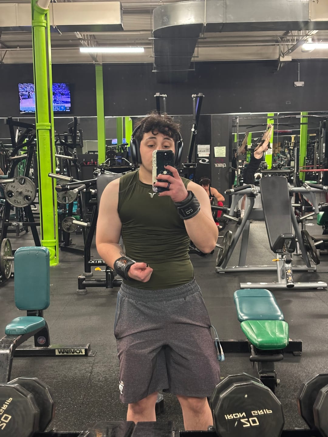 Customer photo review of ALPHA COMPRESSION TANK TOP