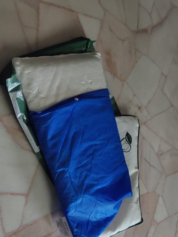 Customer photo review of Getha 100% Natural Latex Baby Pillow