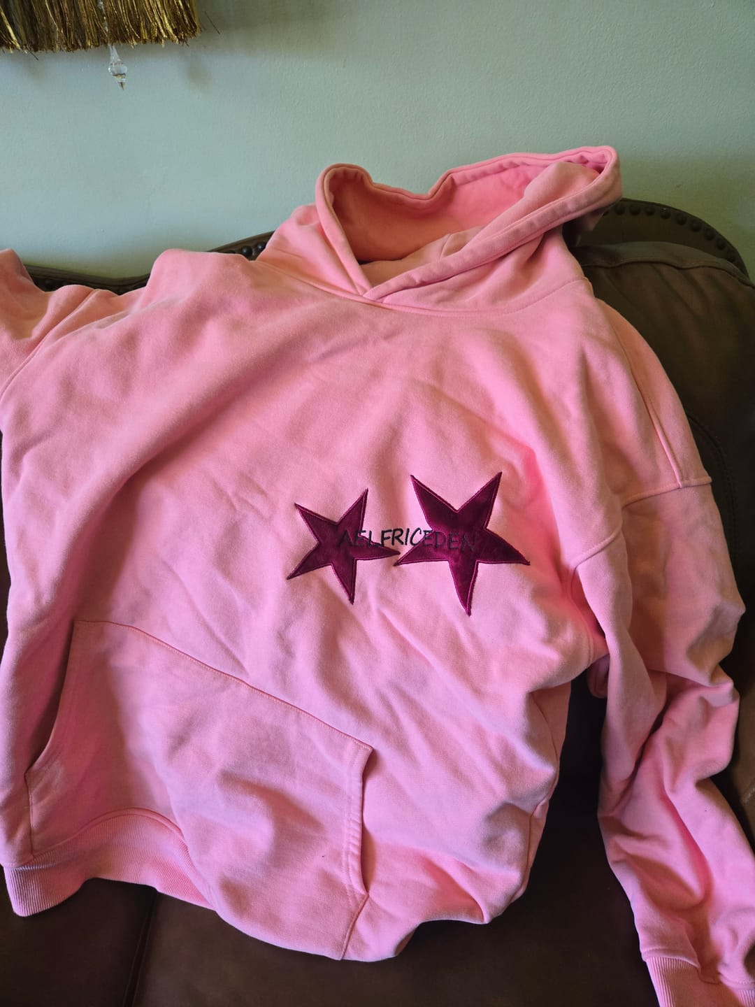 Customer photo review of Aelfric Eden Star Color Contrast Hoodie