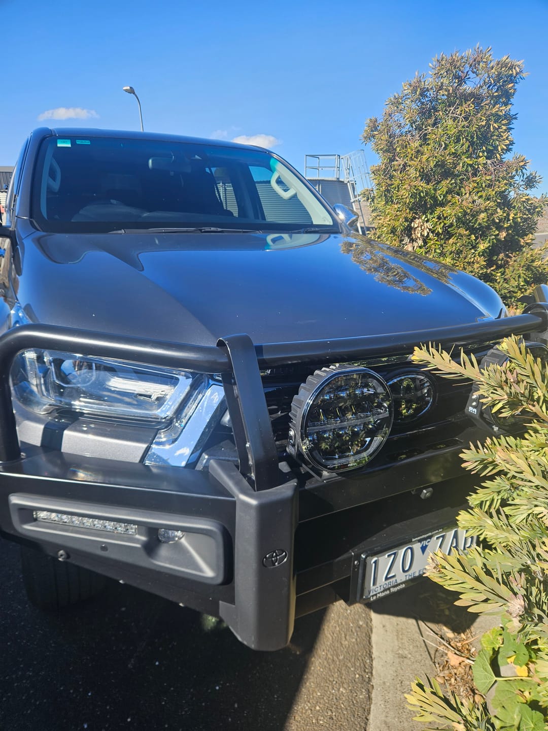 Customer photo review of Covert 9 Inch LED Driving Light (each)