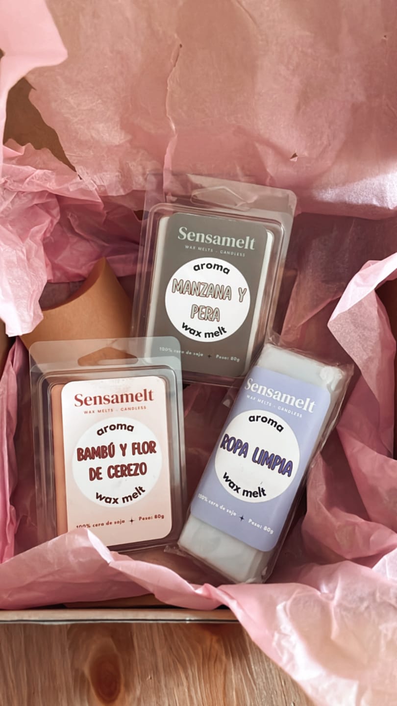 Customer photo review of Melt Magic Kit (Quemador + Una tableta wax melts)