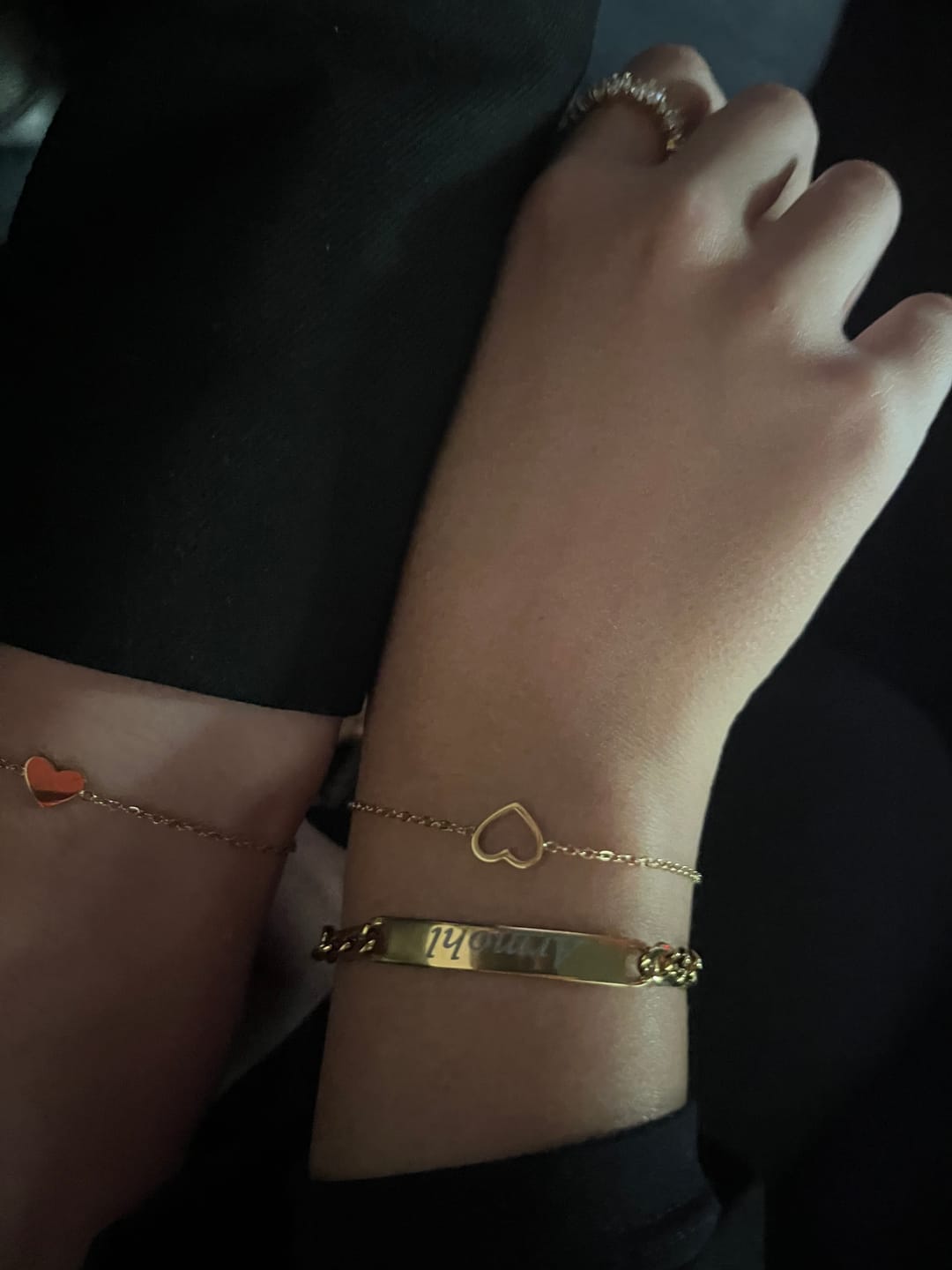 Customer photo review of Mother & Daughter Bracelets
