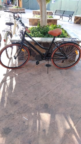 Customer photo review of Bicicleta Vintage R26 con Canasta Negra