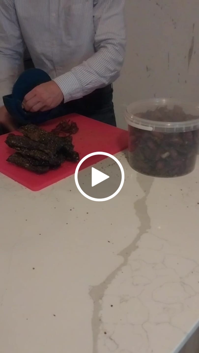 Customer video review of Hand Biltong Slicer Multi