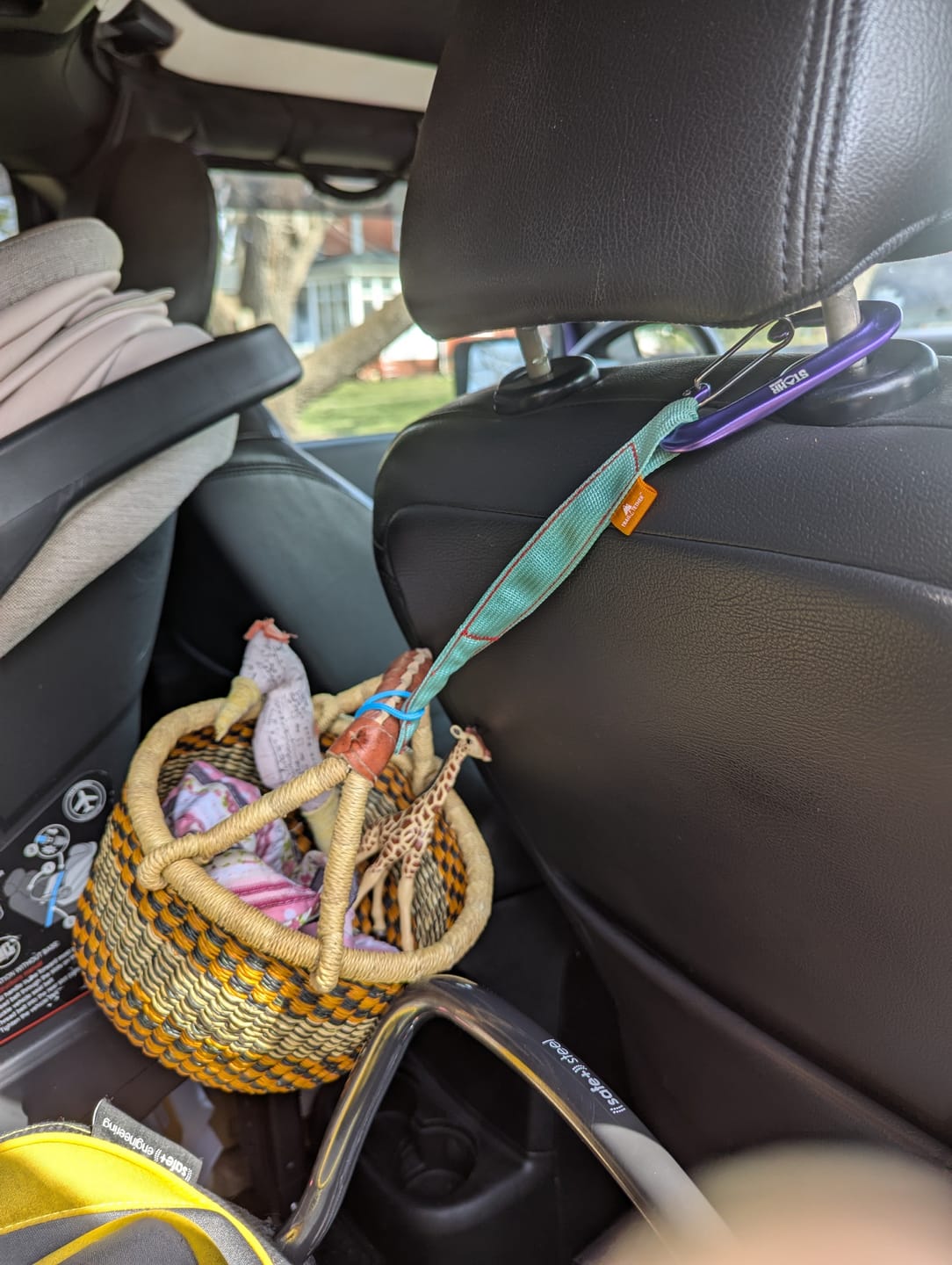Customer photo review of Trail Tether: Hiking-Rated Pacifier Clip and Multi-Use Strap