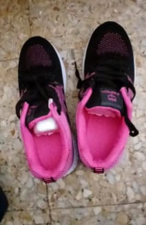 Customer photo review of Ortho Sport Max Zapatillas ortopédicas para el dolor de pies