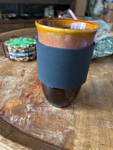 Customer photo review of Monsoon Cup 16oz (Includes Lid & Band)
