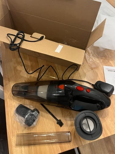 Customer photo review of Aspirateur à main V1 Pro - Moteur ultra- puissant 33 000 tr/min pour une performance exceptionnelle