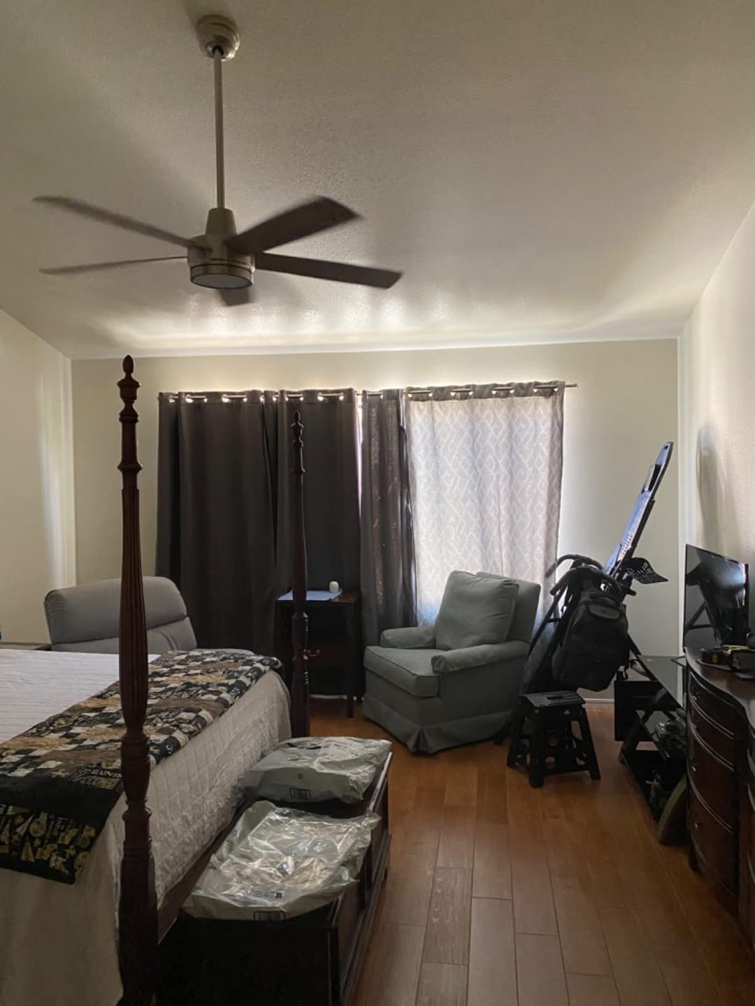 Customer photo review of Hussein 4 Layers OEKO Certified Soundproof Thermal 100% Blackout Anti-Dust Premium Custom Curtain