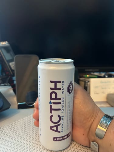 Enid O. review of Actiph Alkaline Ionised Water - 330ml Cans image 1 out of 1