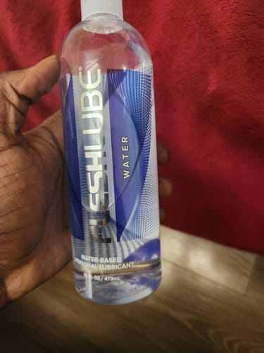 Customer photo review of Fleshlube® Water