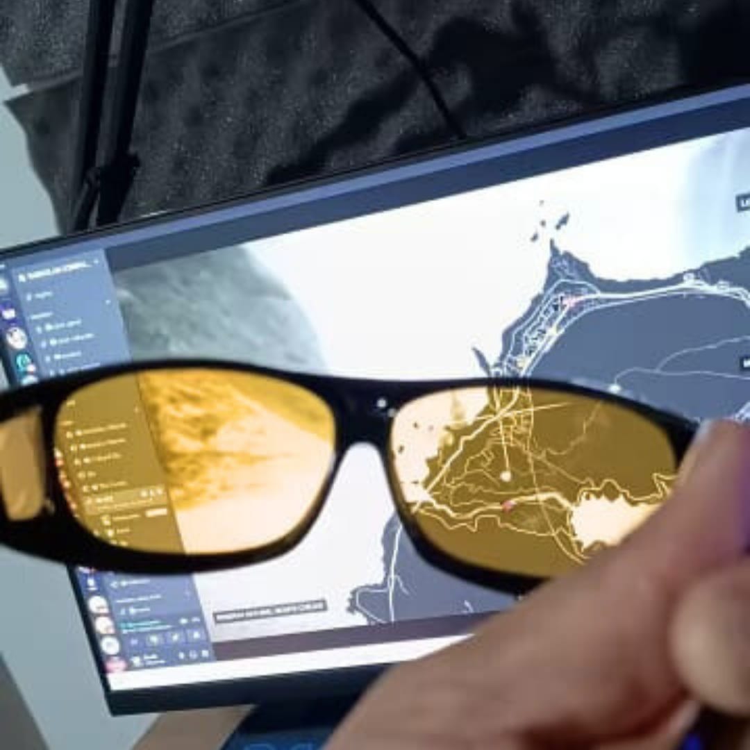 Customer photo review of GlareGuard™ Glasses