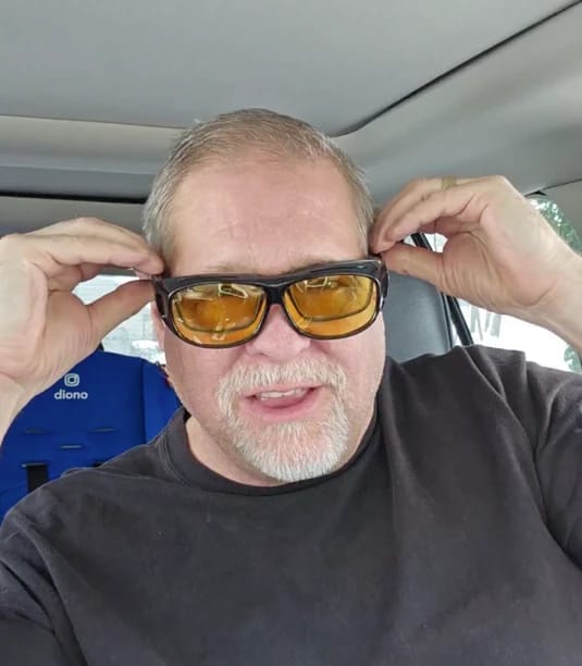 Customer photo review of GlareGuard™ Glasses