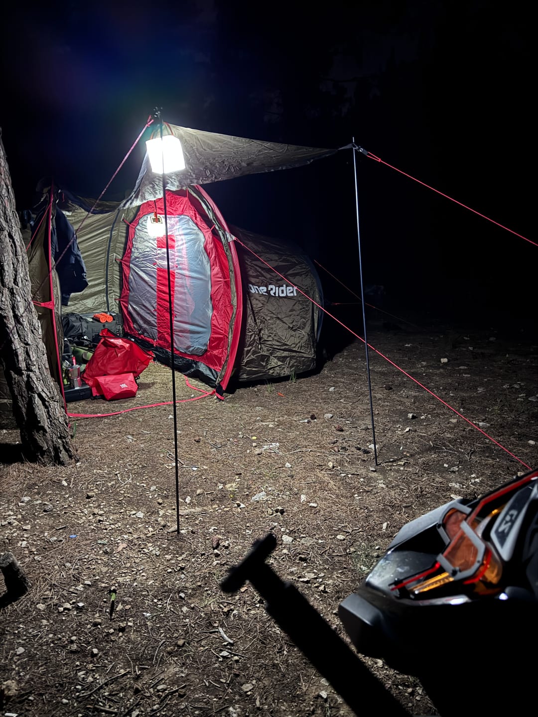 Customer photo review of MotoTent Awning Kit