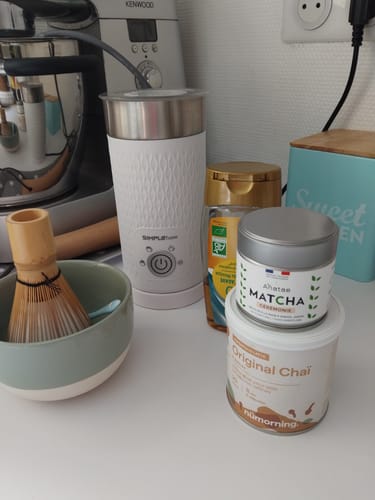 Customer photo review of THÉ MATCHA CÉRÉMONIE BIO