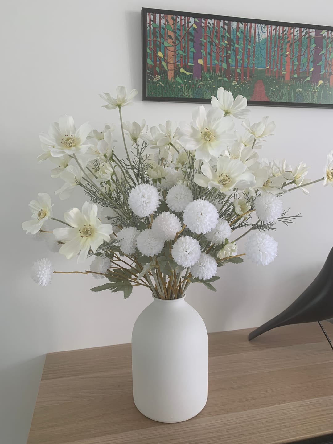 Customer photo review of Casa vase - Blanc mat