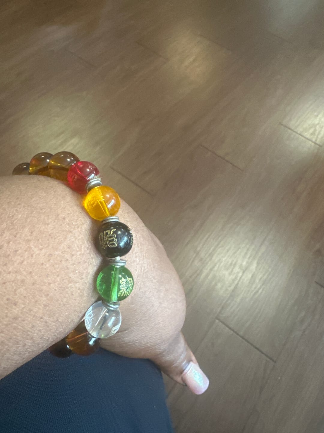 Customer photo review of Citrine The God of Wealth Bracelet