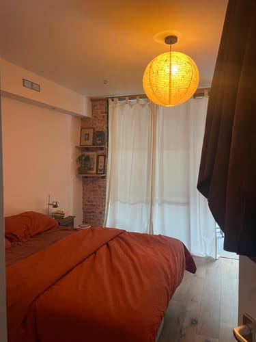 Eva V. review of IKIN Pendant B1 | Natural Mulberry Paper | Round Shape - Multiple Sizes image 1 out of 1