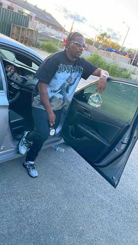 Customer photo review of Godspeed Rocker Tee Washed Black