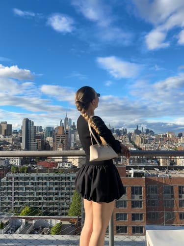 Customer photo review of Mini Chrystie Oat