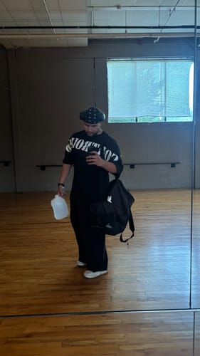 Customer photo review of White Stealth Lightweight Tee